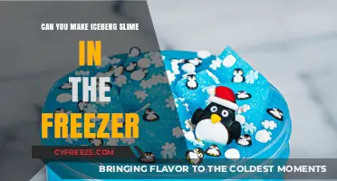 Chill Out with Iceberg Slime: A Fun Freezer DIY Project