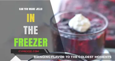 Chill Out: The Surprising Trick to Making Jello in the Freezer