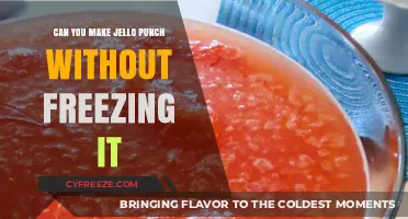 Crafting the Perfect Jello Punch: No Freezer Required!