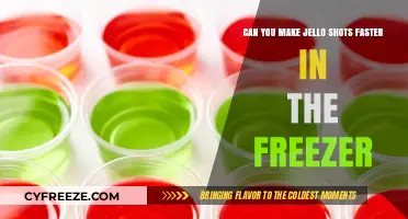 Quick Chill: Expediting Jello Shots in the Freezer