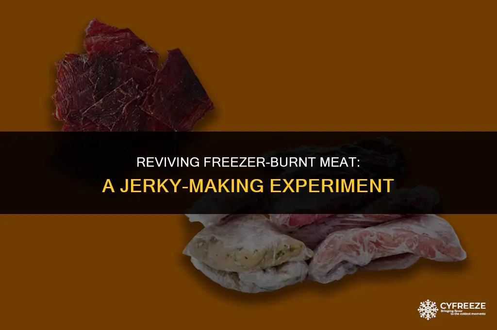 can you make jerky out of freezer burnt meat