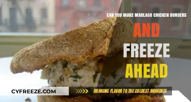 Savor the Flavor: Make and Freeze Mar-a-Lago Chicken Burgers Ahead