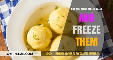 From Freezer to Feast: The Ultimate Matzo Ball Guide