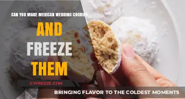 Sweet Success: Freezing Mexican Wedding Cookies for Future Fiestas