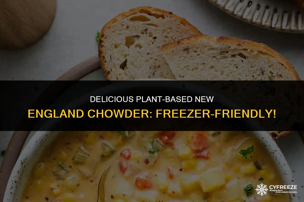 can you make new england chowder plant based and freeze