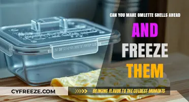 Prep and Freeze: A Handy Guide to Making Omelette Shells Ahead