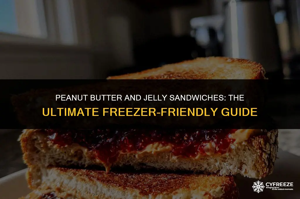 can you make pbj and freeze them