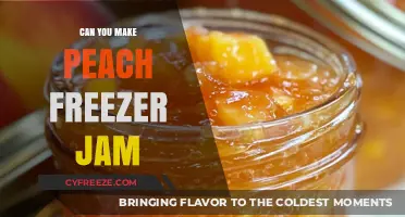 Sweet and Simple: Homemade Peach Freezer Jam Recipe