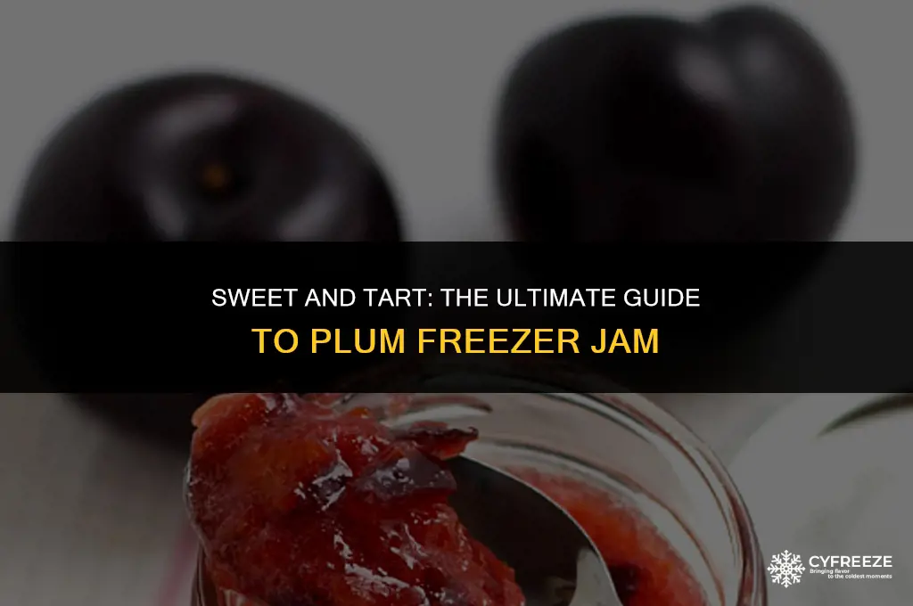 can you make plum freezer jam
