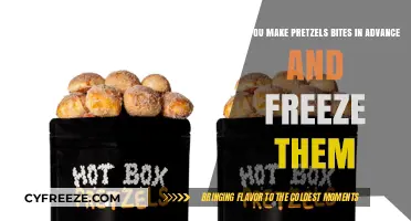 Prepping Pretzel Bites: A Guide to Freezing for Future Snacking