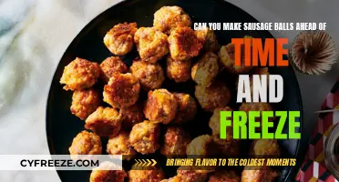 Sausage Balls: The Ultimate Make-Ahead and Freeze Guide