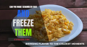 Egg-cellent Idea: Freezing Scrambled Eggs for Busy Mornings