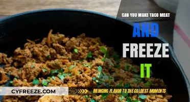 Taco Meat Prep: A Guide to Freezing for Later Use