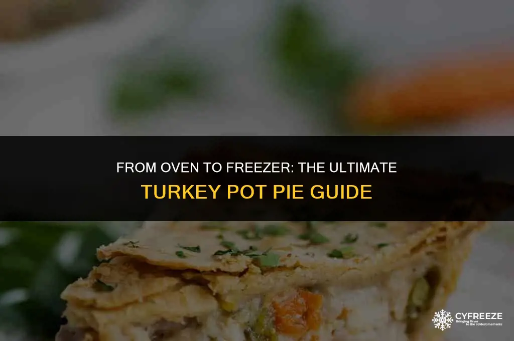 can you make turkey pot pie and freeze it