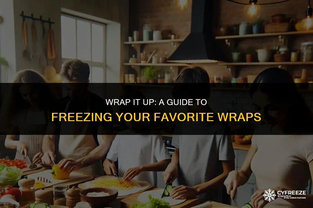 can you make wraps and freeze them