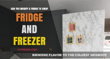 DIY Fridge Makeover: Swapping the Refrigerator and Freezer Compartments