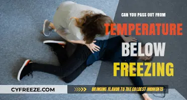 Freezing Temperatures and Fainting: What You Need to Know