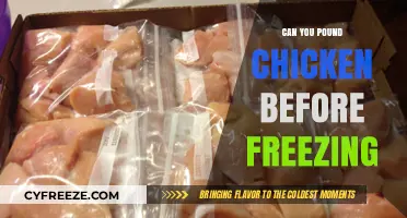 Preparation Simplified: Can You Pound Chicken Before Freezing?