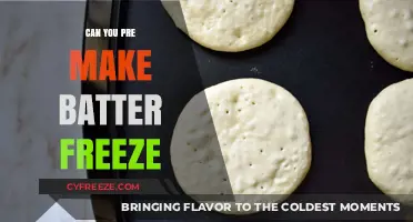 Pre-Make and Freeze Batter: A Time-Saving Baking Hack