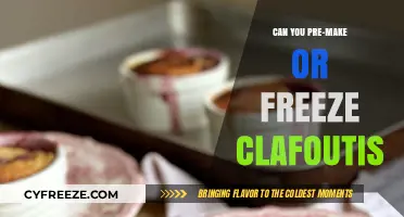 Pre-Make or Freeze Clafoutis: A Handy Guide for Busy Bakers