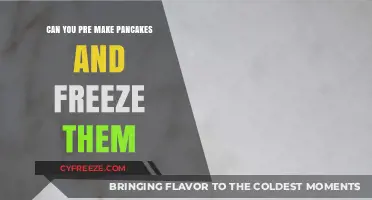 Pre-Make and Freeze: A Pancake Lover's Time-Saving Hack