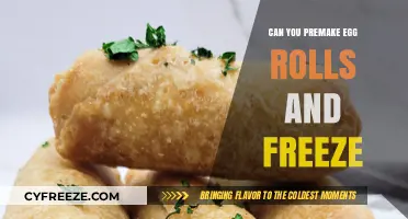 Premade Egg Rolls: Freezing Tips for Crispy, Convenient Appetizers