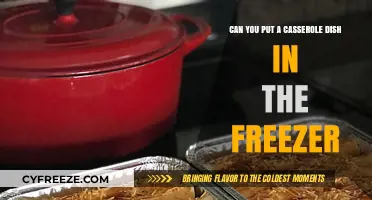 Freeze Your Casserole: A Guide to Safe and Delicious Reheating
