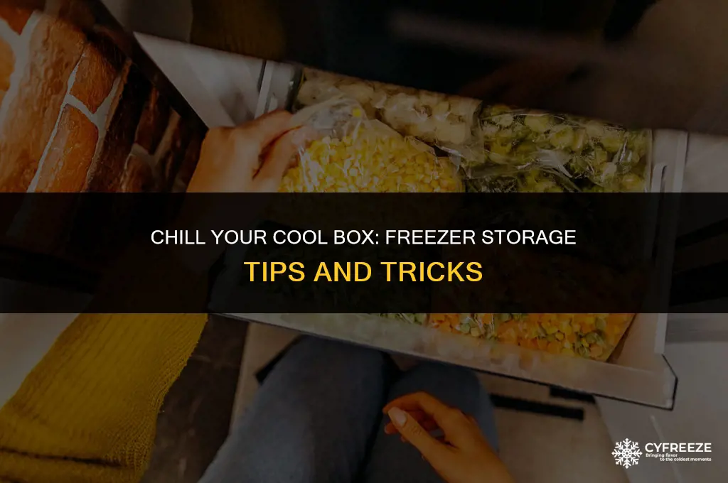 can you put a cool box in the freezer