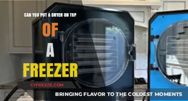 Smart Laundry Solutions: Dryer on Freezer Setup Guide