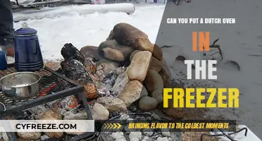 Freeze Your Dutch Oven: A Guide to Safe Storage and Reheating