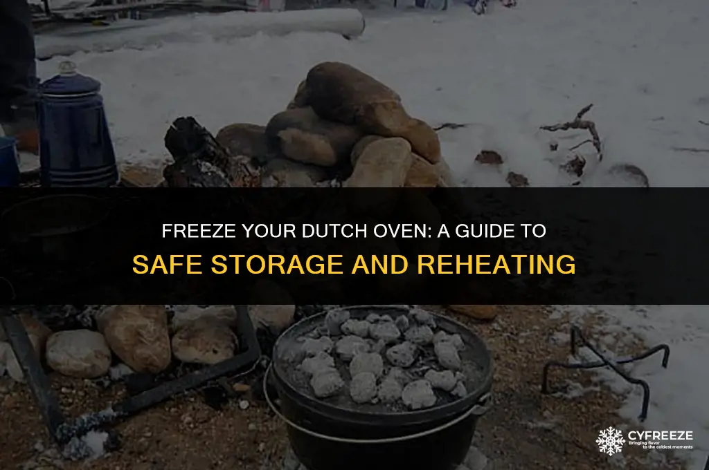 can you put a dutch oven in the freezer