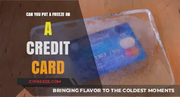 Safeguard Your Finances: How to Freeze Your Credit Card