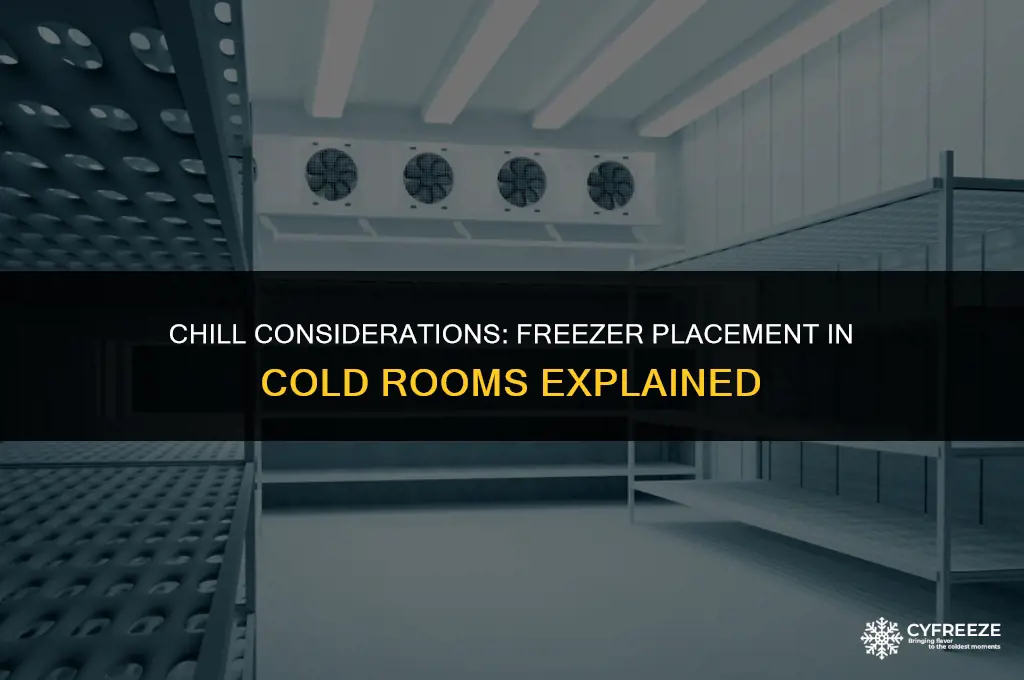 can you put a freezer in a cold room