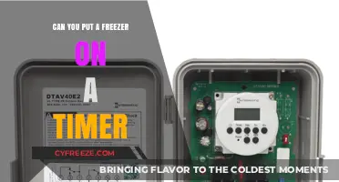 Smart Freeze: How to Set a Timer for Your Freezer