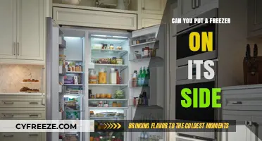 Safe or Risky: The Truth About Placing Your Freezer Sideways