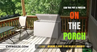 Chill on the Porch: Freezer Placement Tips for Outdoor Spaces