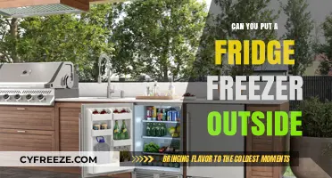 Outdoor Chill: Exploring the Possibility of Placing Your Fridge Freezer Outside
