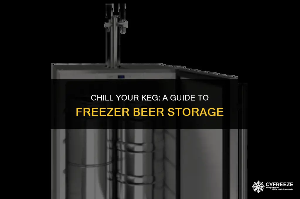 can you put a keg in the freezer