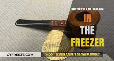 Chilling Your Meerschaum: A Guide to Freezing Tobacco Pipes Safely