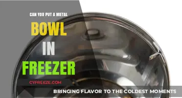 Chill or Risk: The Truth About Freezing Metal Bowls