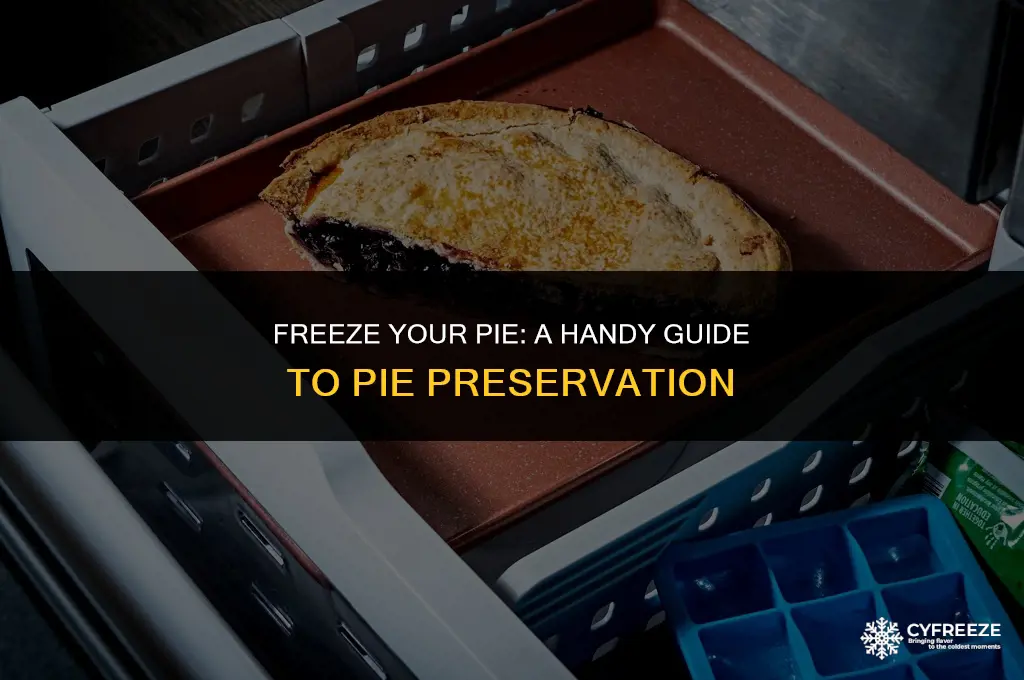 can you put a pie in the freezer