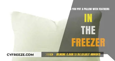 Feathered Freeze: The Surprising Truth About Pillows and Freezers
