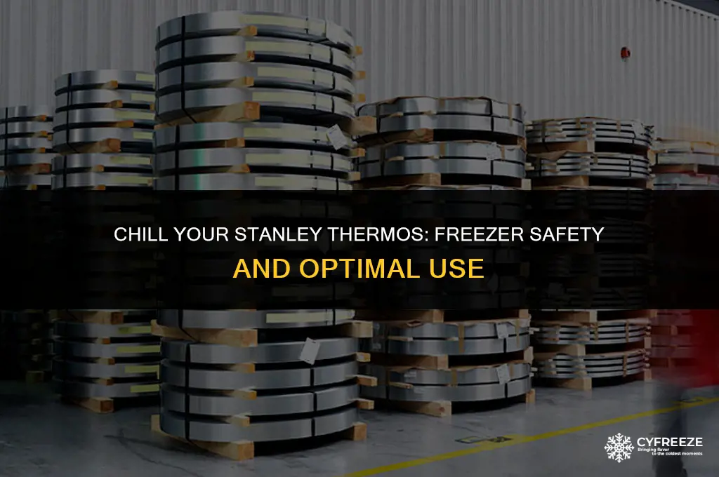 can you put a stanley thermos in the freezer