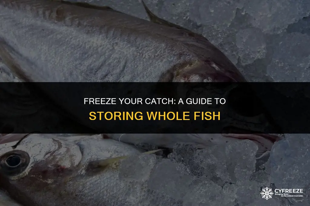 can you put a whole fish in the freezer