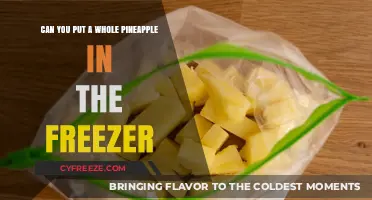 Freeze Your Pineapple Whole: A Tropical Treat for Later!