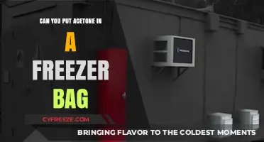 Safely Storing Acetone: Freezer Bag Do's and Don'ts