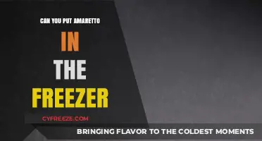 Chill or Not: The Great Amaretto Freezer Debate