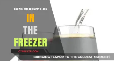 Chill or Risk: The Truth About Freezing Empty Glasses