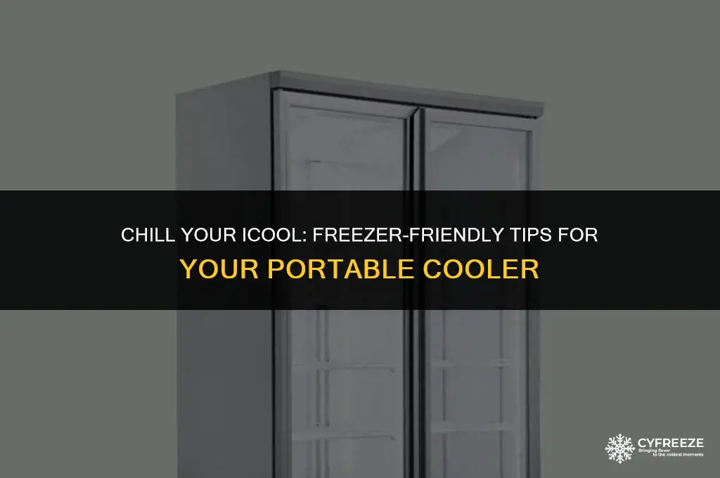 can you put an icool in the freezer