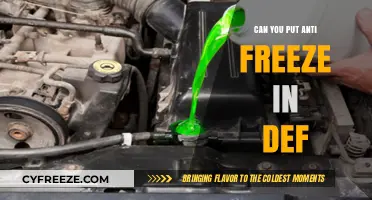 Exploring the Risks: Can You Really Put Antifreeze in Your DEF?